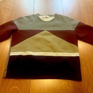Valentino colourblock sweatshirt